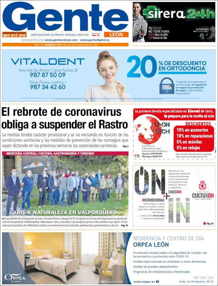 Portada de Gente en León (Spain)