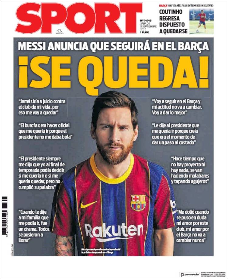 Portada de Sport (Spain)