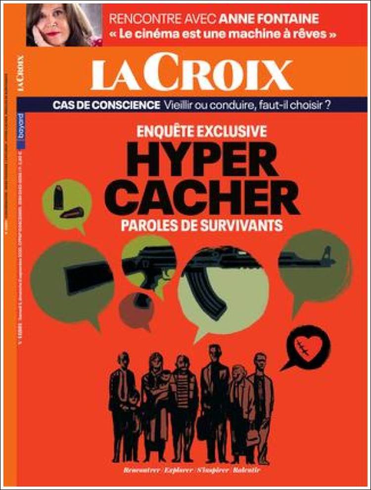 Portada de La Croix (Francia)