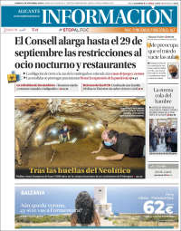 Portada de Diario Información (España)