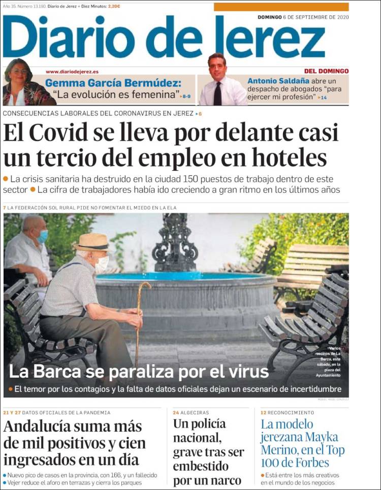 Portada de Diario de Jerez (Espa&ntilde;a)
