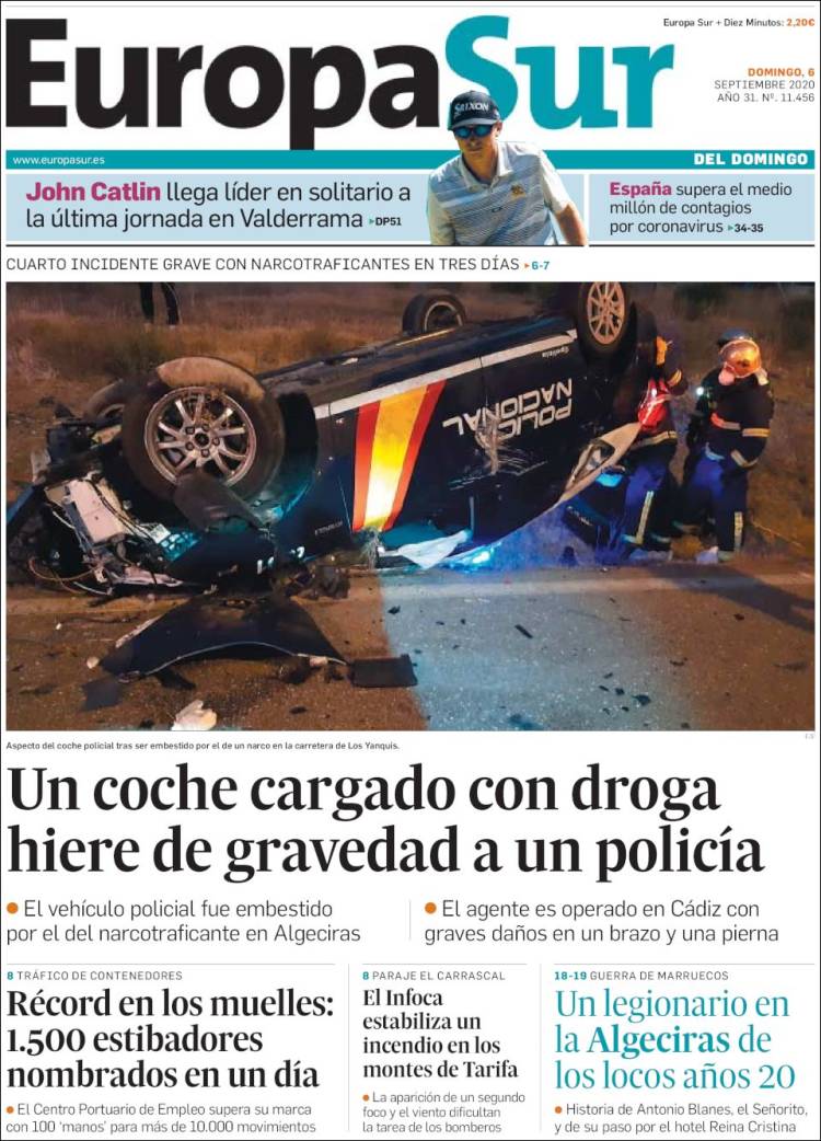 Portada de Europa Sur (Espa&ntilde;a)