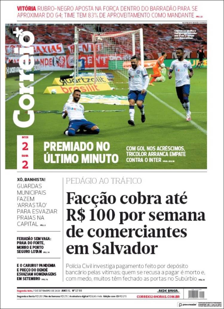 Portada de Correio* (Brasil)