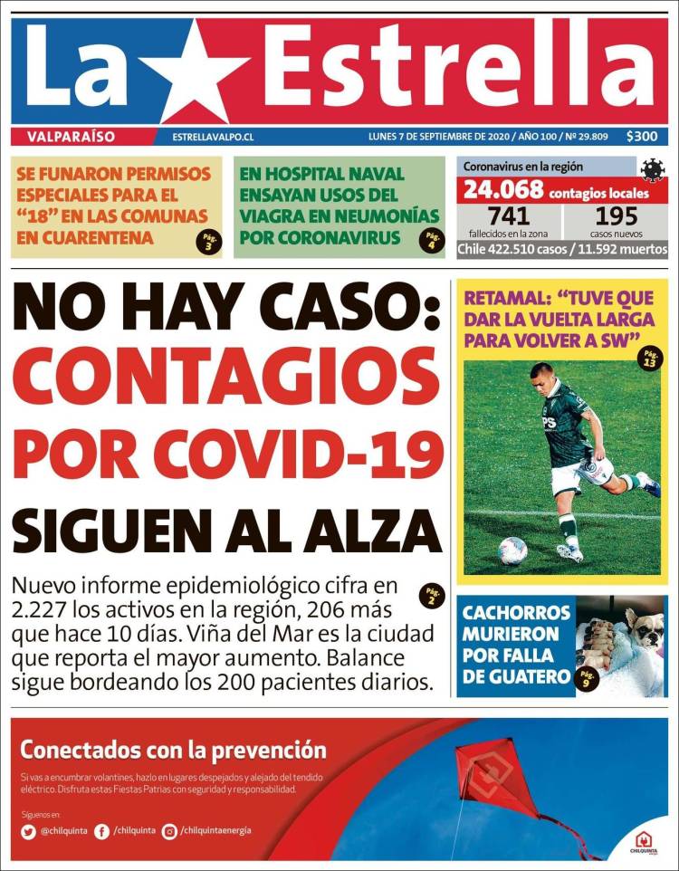 Portada de Estrella de Valparaiso (Chile)