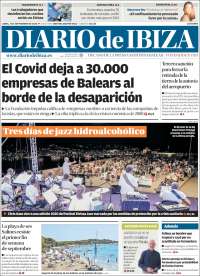 Portada de Diario de Ibiza (España)