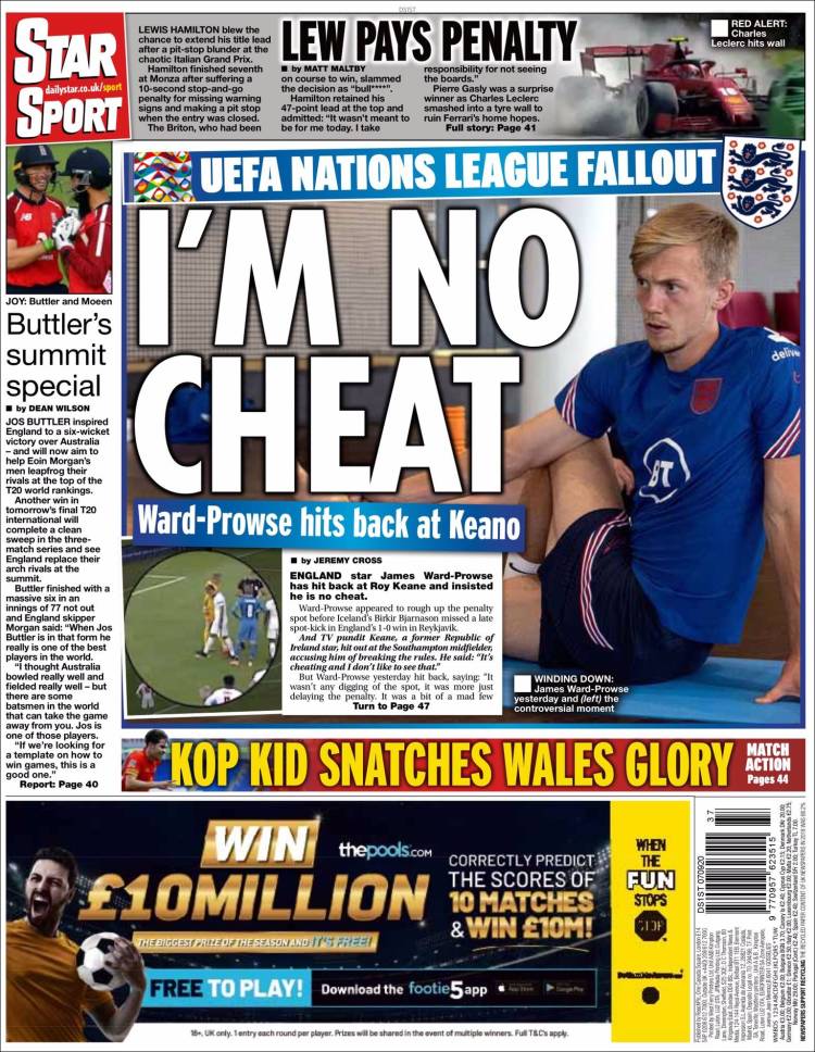 Portada de Star Sport (Reino Unido)