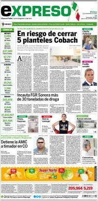 Portada de Expreso (México)