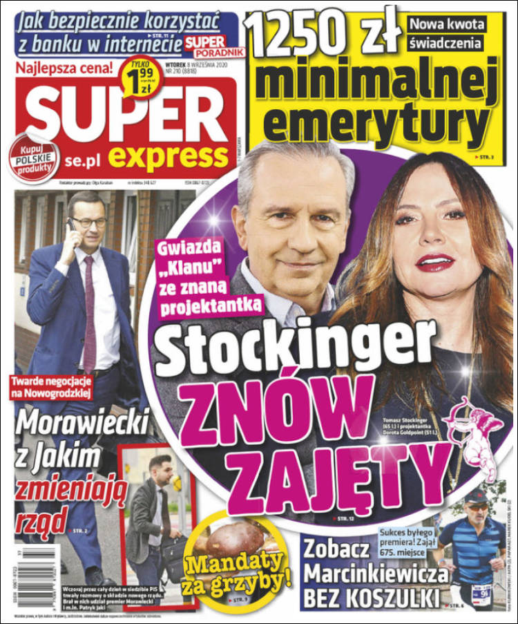 Portada de Super Express (Polonia)