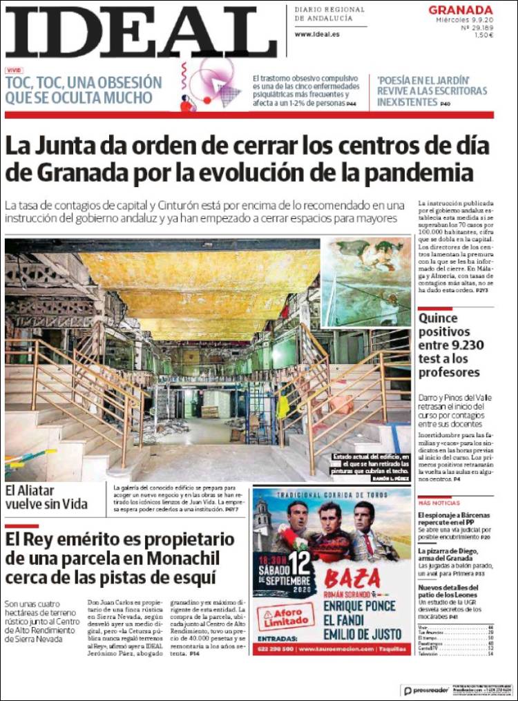 Portada de Ideal (Espa&ntilde;a)