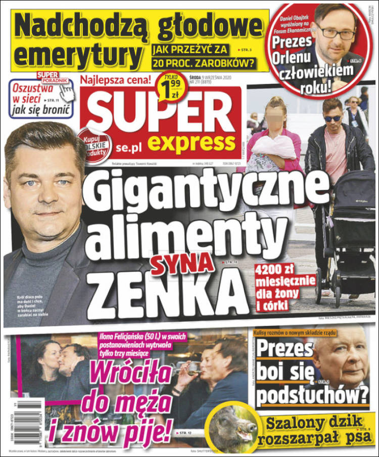 Portada de Super Express (Polonia)
