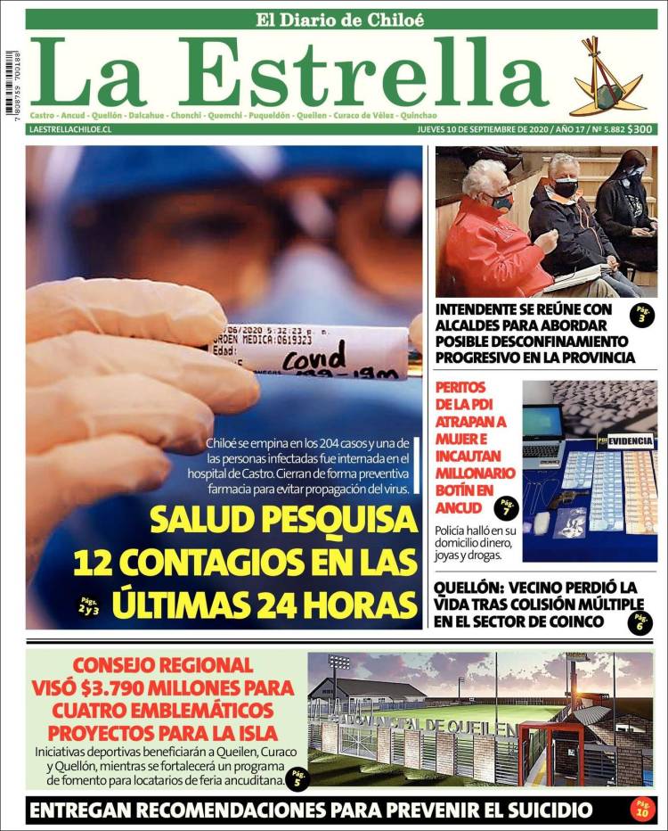 Portada de Estrella de Chiloé (Chile)