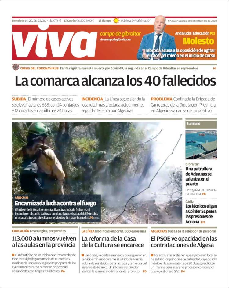 Portada de Viva Campo de Gibraltar (Espa&ntilde;a)