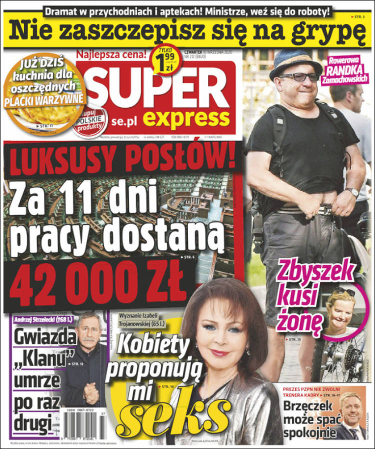 Portada de Super Express (Polonia)