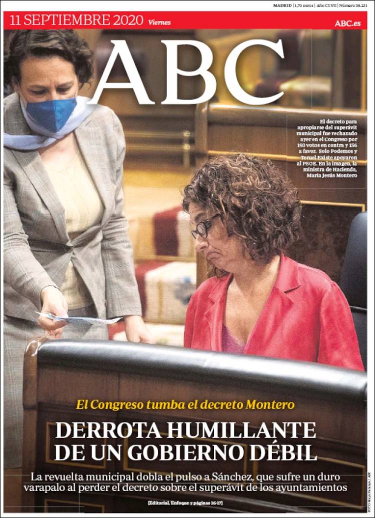 Portada de ABC (Espa&ntilde;a)
