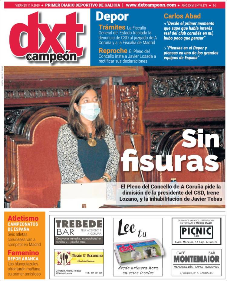 Portada de DTX Deporte Campeón (Espa&ntilde;a)