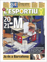 Portada de L'Esportiu (Espa&ntilde;a)