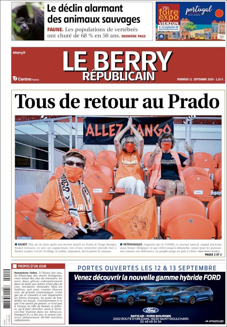 Portada de Berry Republicain (France)