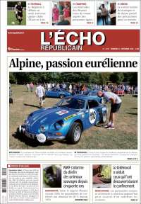 Portada de L'Echo Républicain (France)