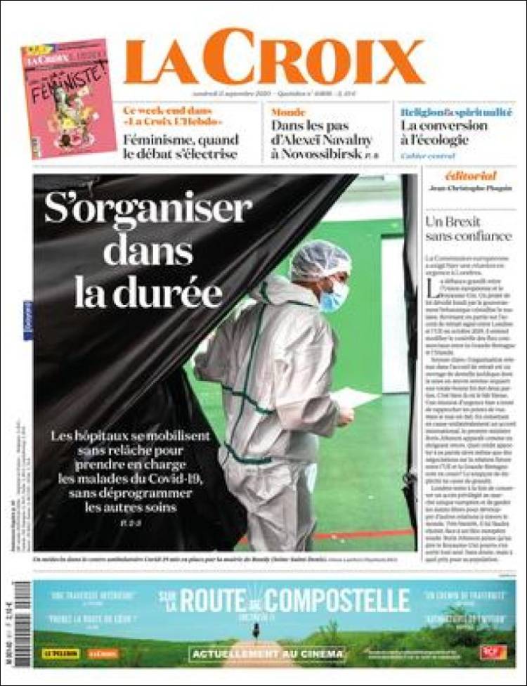 Portada de La Croix (France)