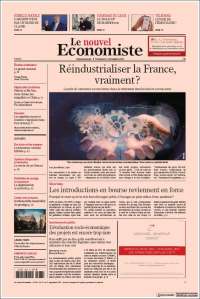 Portada de Le nouvel Economiste (France)