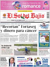 Portada de El Sol del Bajio (M&eacute;xico)