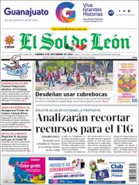 Portada de El Sol de León (M&eacute;xico)