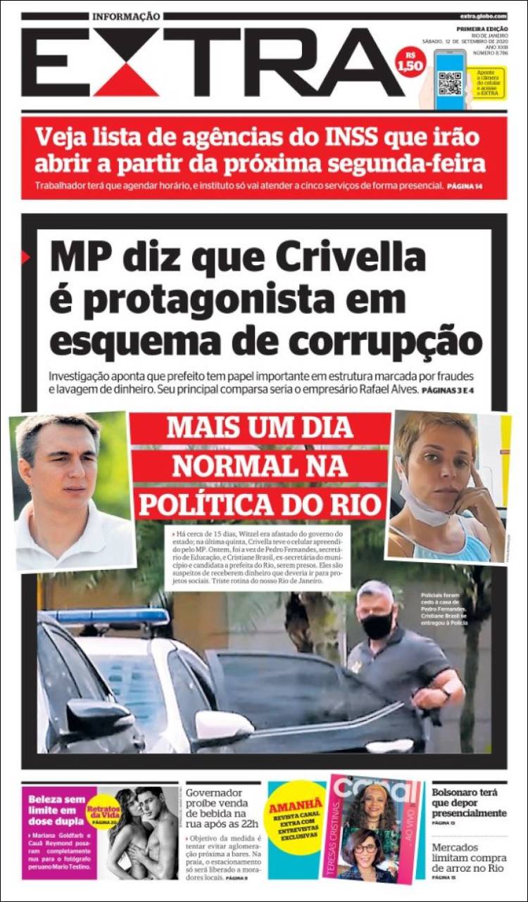 Portada de Extra (Brasil)