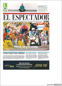 Portada de El Espectador (Colombia)