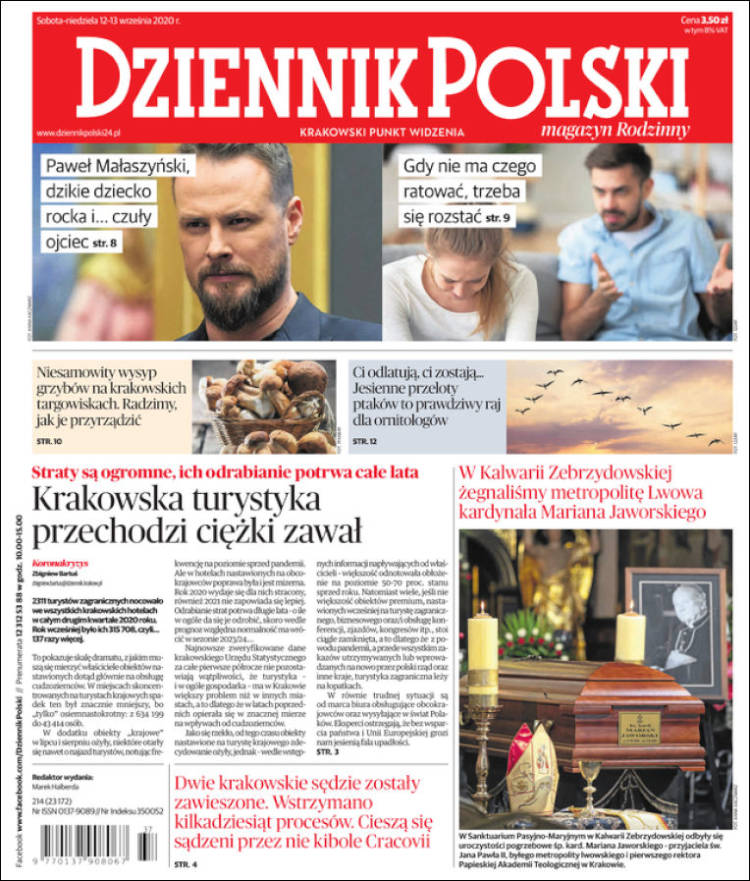 Portada de Dziennik (Polonia)