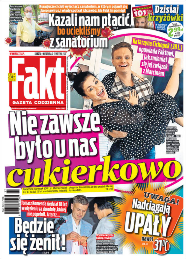Portada de Fakt (Polonia)
