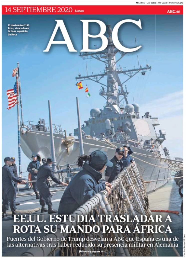 Portada de ABC (España)