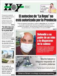 Portada de Diario Hoy (Argentina)