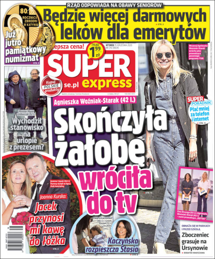 Portada de Super Express (Polonia)