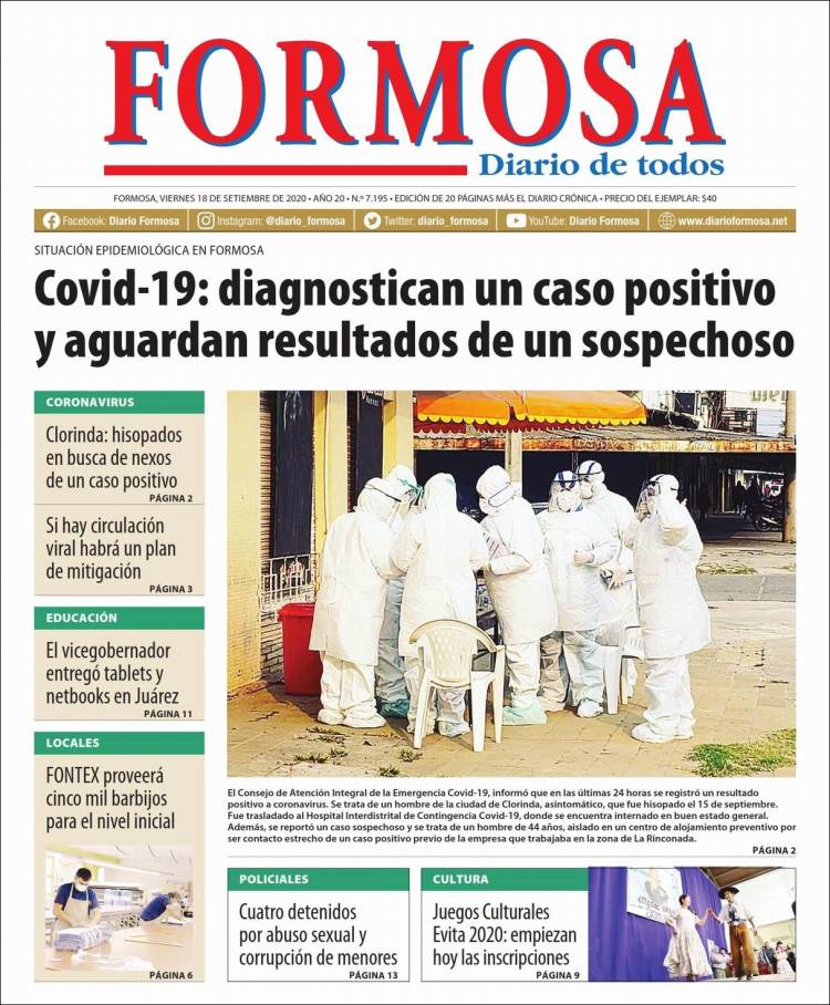 Portada de Formosa (Argentina)