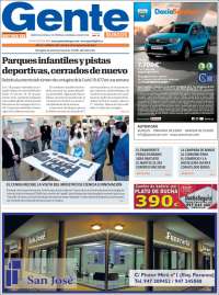 Portada de Gente en Burgos (España)