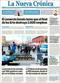 Portada de La Nueva Crónica (España)