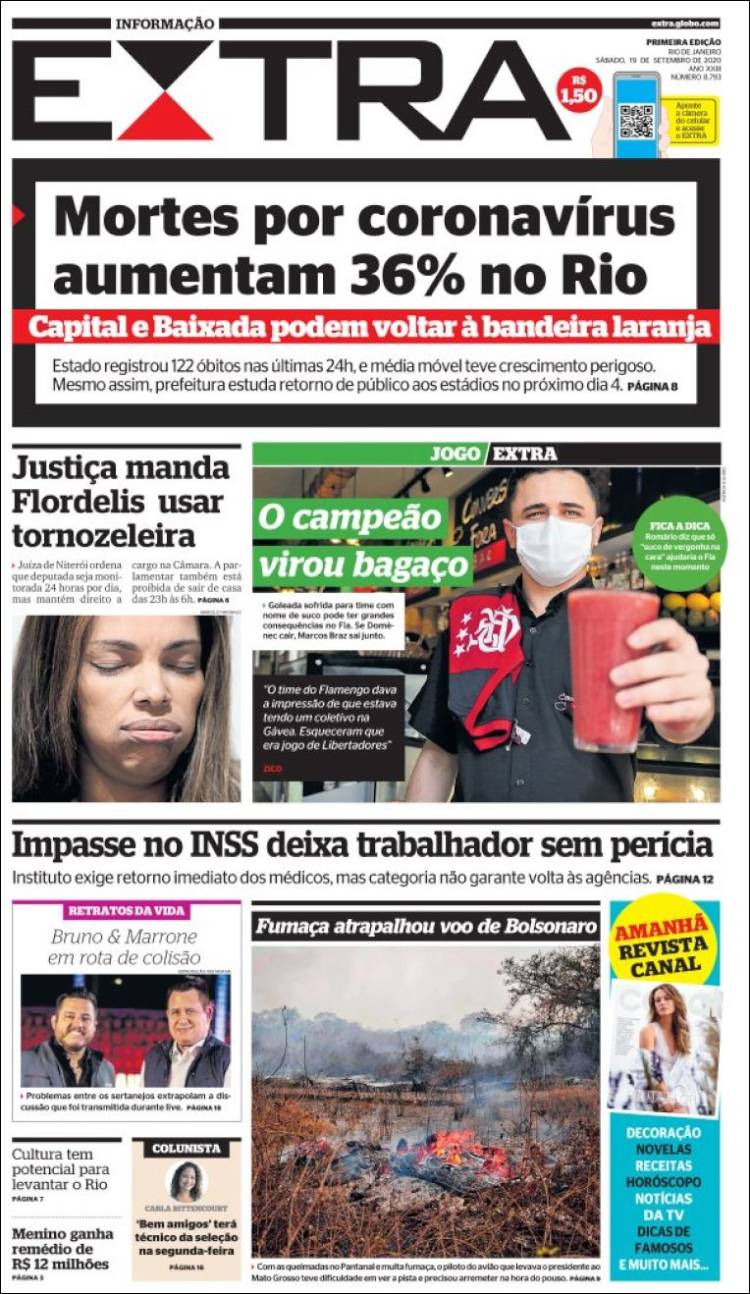 Portada de Extra (Brasil)