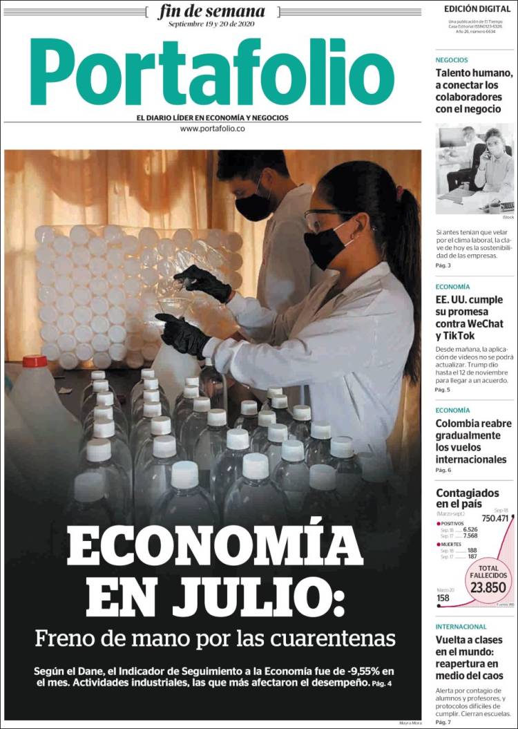 Portada de Portafolio (Colombia)