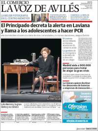 Portada de El Comercio - Avilés (Espa&ntilde;a)