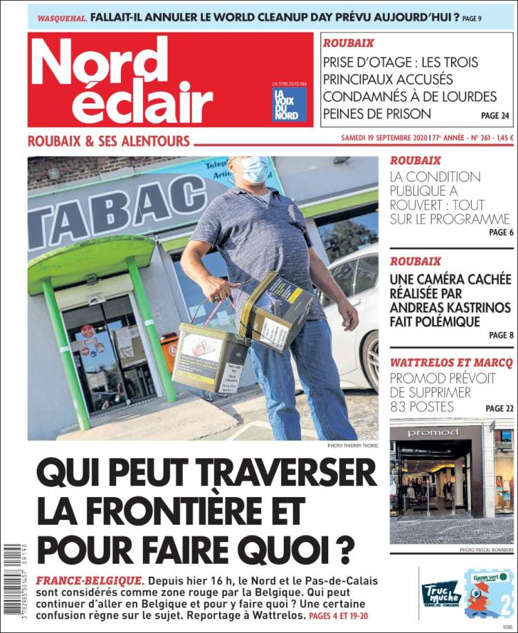 Portada de Nord Éclair (Francia)