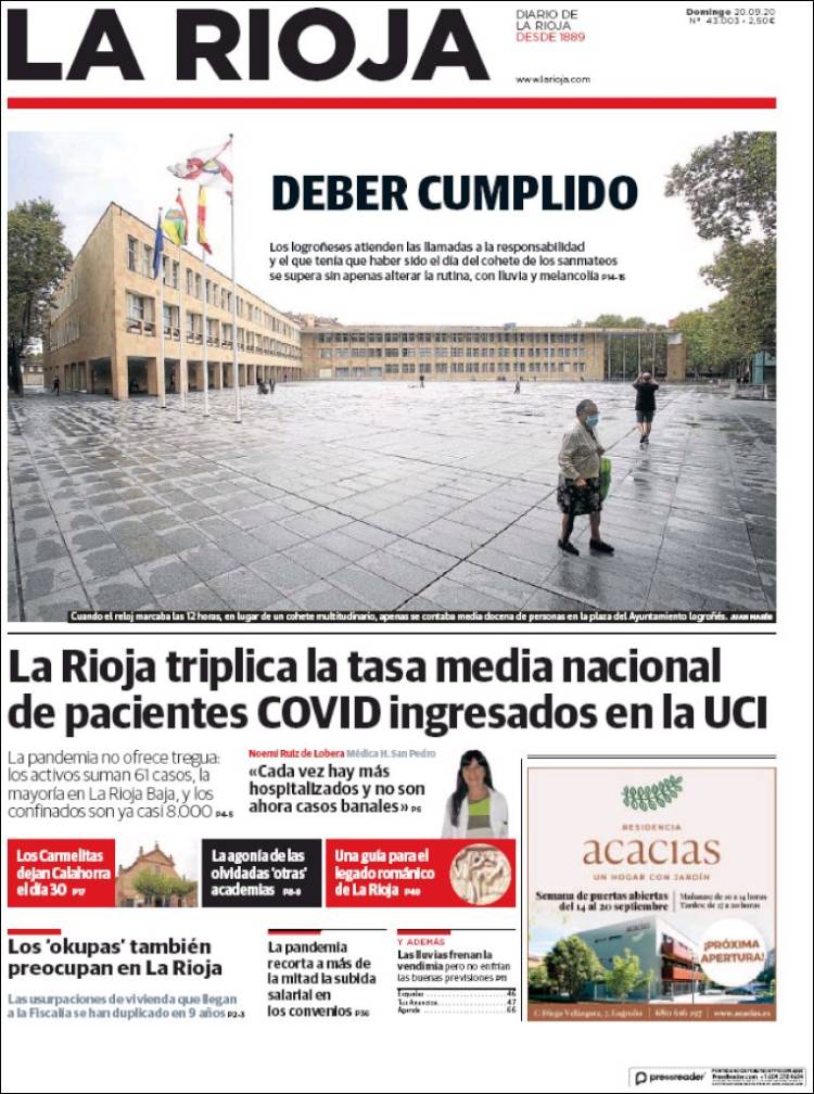 Portada de La Rioja (Espa&ntilde;a)