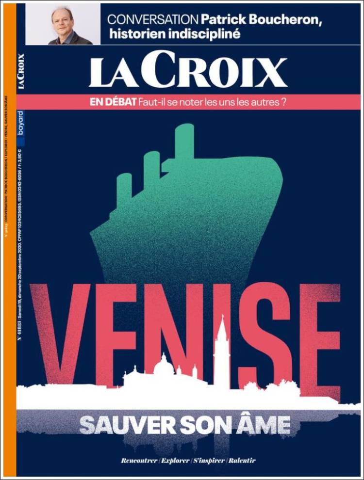 Portada de La Croix (Francia)