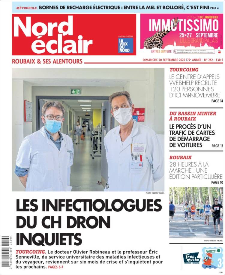 Portada de Nord Éclair (Francia)