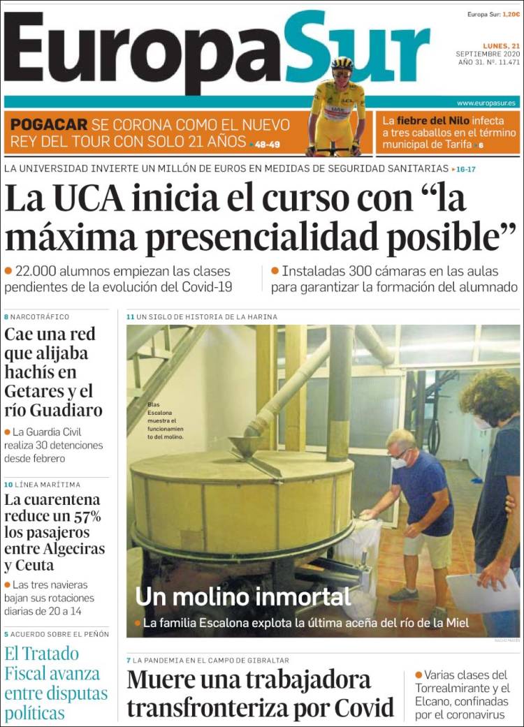 Portada de Europa Sur (Espa&ntilde;a)