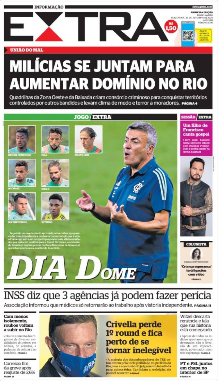 Portada de Extra (Brasil)