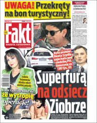 Portada de Fakt (Polonia)