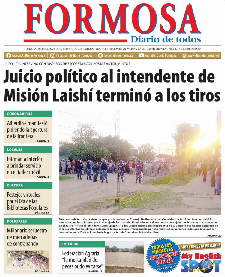 Portada de Formosa (Argentina)