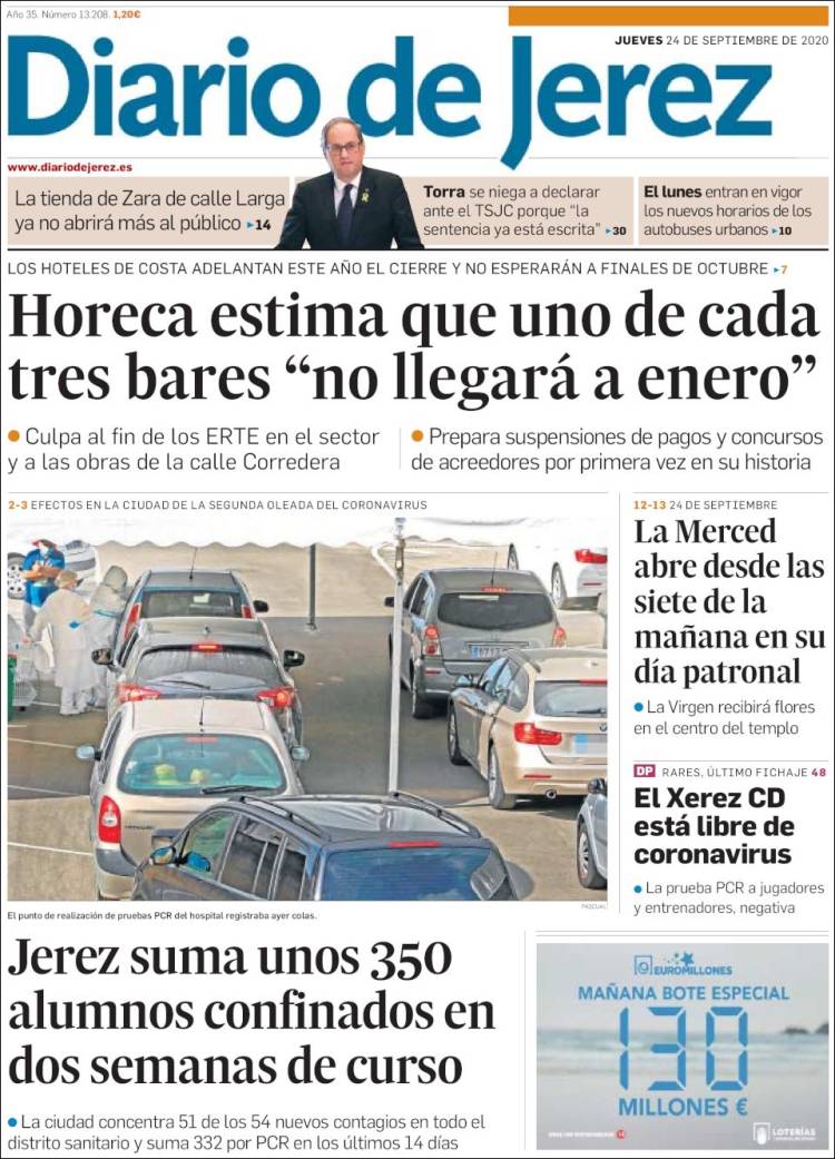 Portada de Diario de Jerez (Espa&ntilde;a)