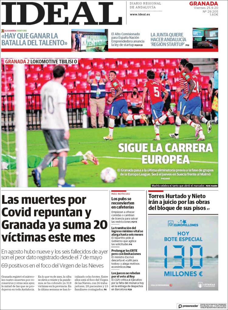 Portada de Ideal (Espa&ntilde;a)