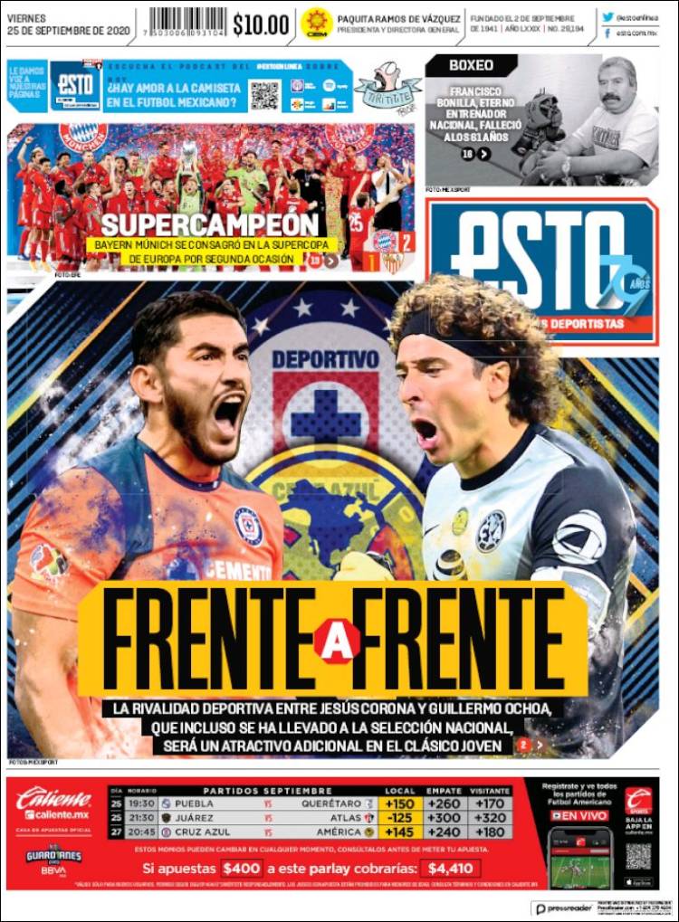 Portada de Esto (Mexico)
